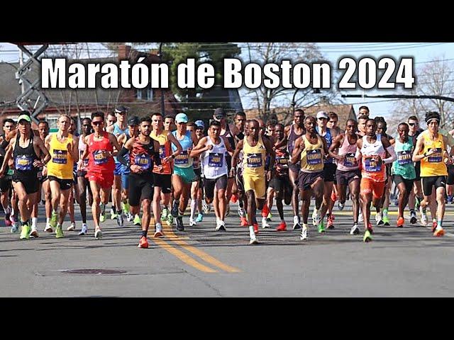 ¡El Maratón de Boston de 2024 Fue INCREÍBLE!