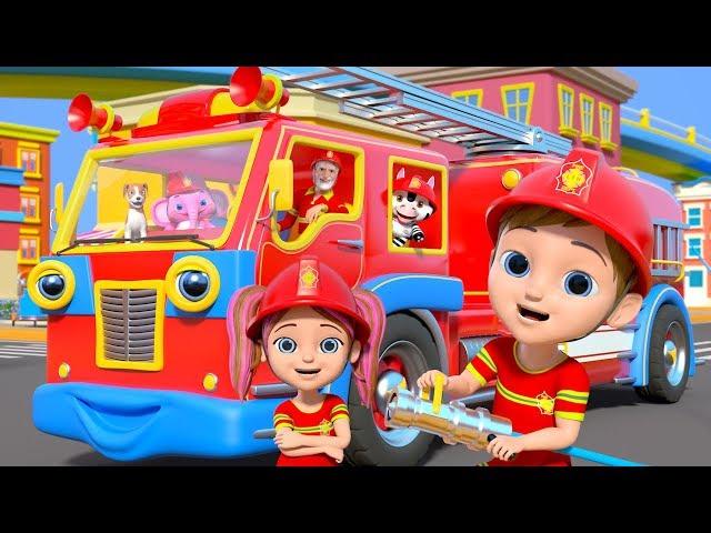 Wheels on the Fire Truck - Kids Songs & Nursery Rhymes by Little Treehouse