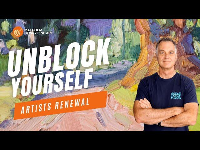 Painting Through the Struggle: A Powerful Cure for Artist's Block