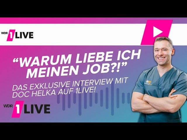 1Live Interview mit Doc Helka | "Darum liebe ich es Zahnarzt zu sein!"