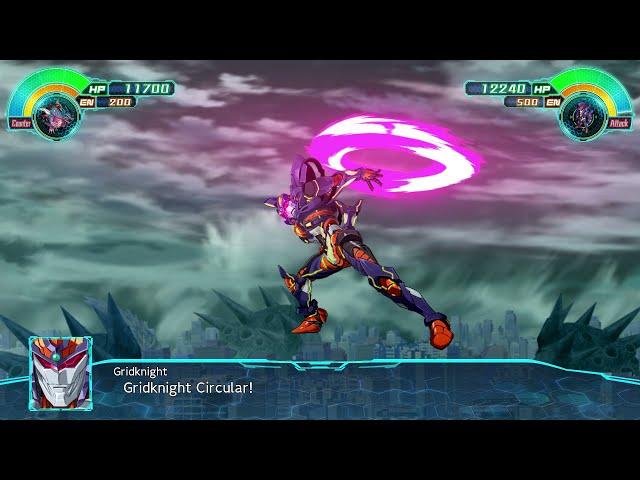 Super Robot Wars 30: Gridknight All attacks