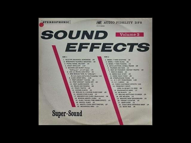 Audio Fidelity Sound Effects Volume 3