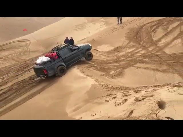 آفرود کویری با T8#jact8 #offroad #pickup #hilux