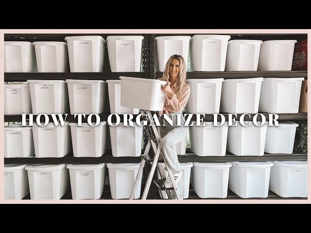 ULTIMATE HOME STORAGE AND ORGANIZATION | HOW TO STORE HOLIDAY DECORATIONS | GARAGE ORGANIZATION