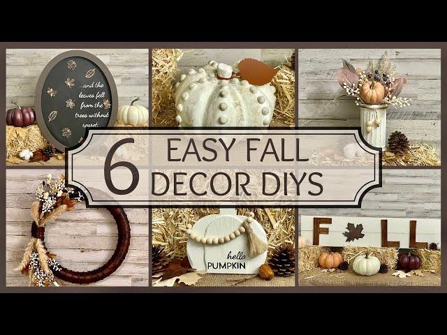 DIY Fall Decor: 6 Effortless Neutral Ideas for a Cozy Ambiance