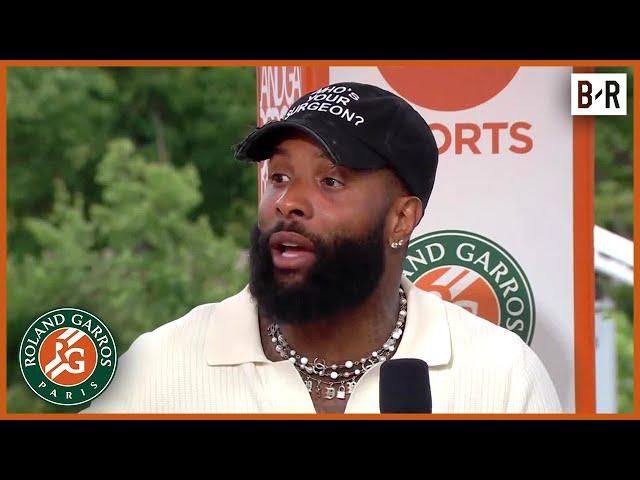 Odell Beckham Jr. on Becoming a Tennis Fan & 'What Ifs' of His NFL Career | 2025 Roland-Garros