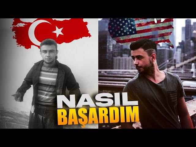 AMERİKA'ya NASIL GELDİM ? - NASIL KALDIM ? (100% Motivasyon)