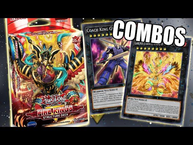 3 Must Know Fire King Combos | FIRE KINGS Structure Deck