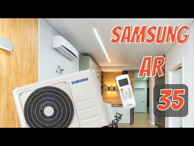 Aparat de aer conditionat Samsung AR35 - Prezentare si Montaj
