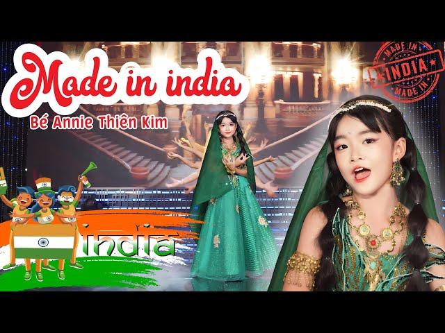 Made in india | Bé Annie Thiên Kim| Nhạc ngoại lời Việt NikMansour-NikHalim| nhạc thiếu nhi vui nhộn