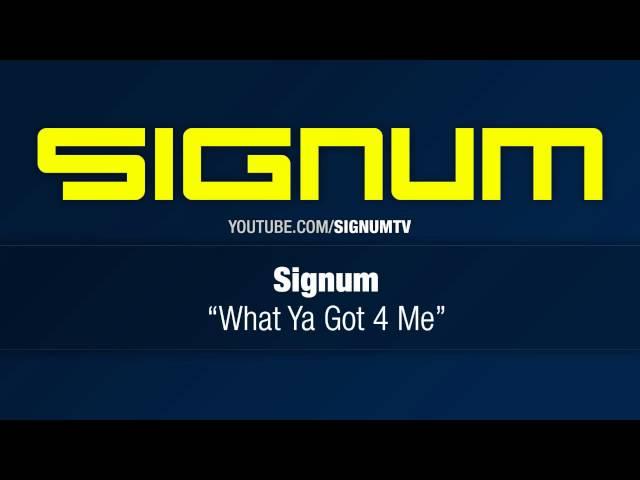 Signum - What Ya Got 4 Me