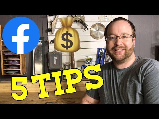 How to Sell Woodworking Projects on Facebook Marketplace - 5 Tips to Sell Your Projects Faster