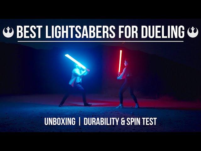 BEST LIGHTSABER for DUELING & SPINNING! (ARTSABERS Simplex V2 Base-Lit Lightsabers)