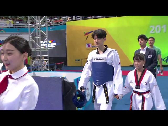 2017 Muju World Championships M 68kg Semi final  LEE Dae Hoon KOR VS DALAKLIEV Vladimir BUL