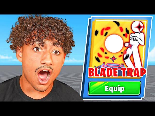 Spending $8,574,428 On The NEW BLADE TRAP Ability.. (Roblox Blade Ball)