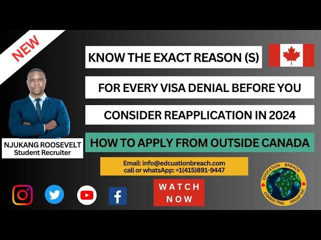 HOW TO APPLY FOR A GCMS NOTE FROM OUTSIDE CANADA. HOW TO KNOW THE EXACT REASON FOR YOUR VISA DENIAL