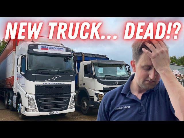 New Truck Won’t Start | It’s NOT What You Think | Trucking Vlog 64 | #truckertim