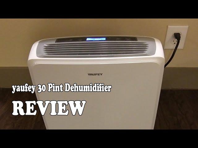 yaufey 30 Pint Dehumidifier 2020 Review