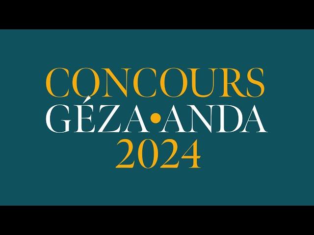 Concours Géza Anda 2024 | Round 1 | Day 3