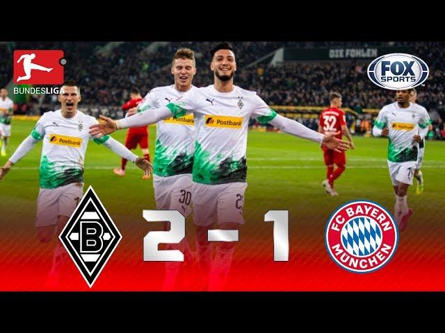 Borussia Mönchengladbach - Bayern Múnich [2-1] | GOLES | Jornada 14 | Bundesliga