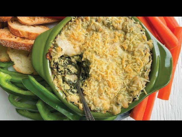 VEGAN SPINACH DIP RECIPE | BAKED SPINACH DIP | The Edgy Veg