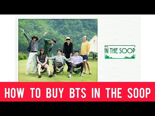 HOW TO BUY BTS IN THE SOOP 1 on WEVERSE (OLD)