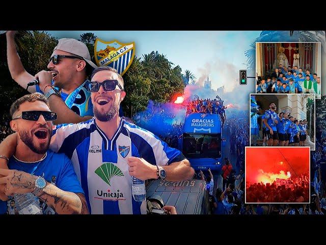 ¡TODA la CELEBRACIÓN del ASCENSO A SEGUNDA del MÁLAGA CF!