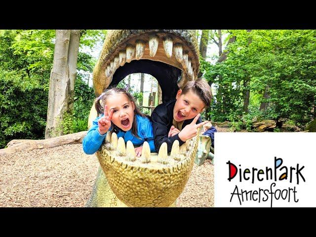 Dierenpark Amersfoort kidsvlog een dagje uit en dieren kijken in dierentuin