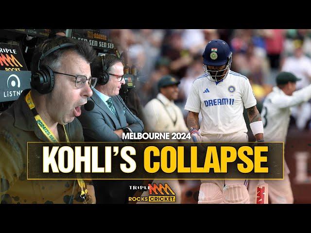 Virat Kohli And India Collapse Late On Day 2 At The MCG | Triple M Cricket