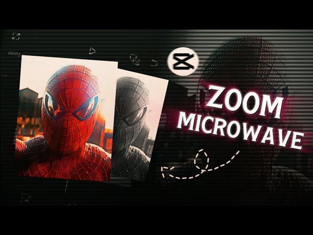 CapCut | Zoom Microwave Edit Tutorial