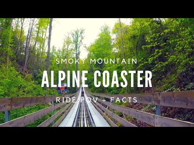 Ride The Smoky Mountain Alpine Coaster! POV (HD Quality)