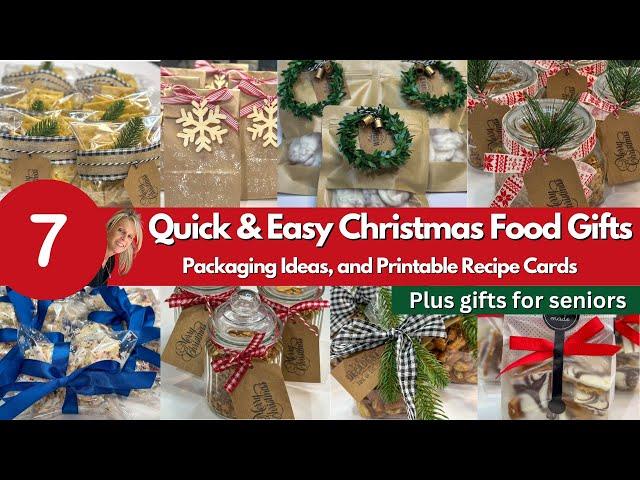 Quick & Easy Christmas Food Gifts That Everyone Will Love / Packaging Ideas