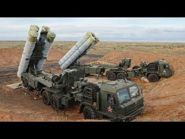 Russian anti-aircraft missile system S-400 in action!