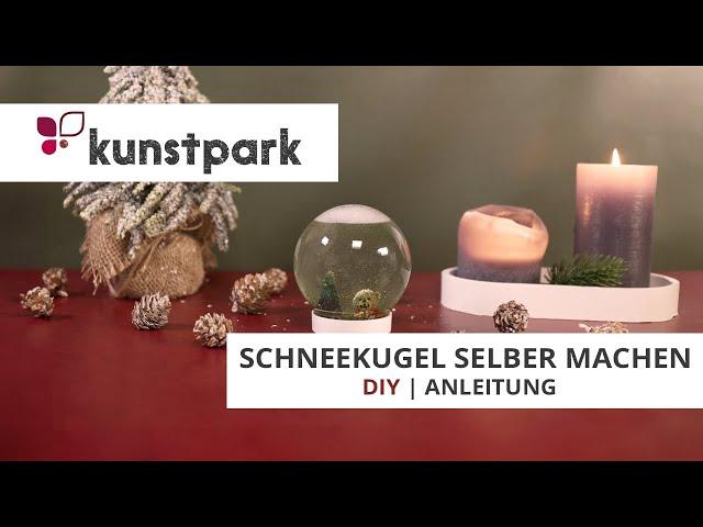 Schneekugel selber machen - DIY Anleitung ️