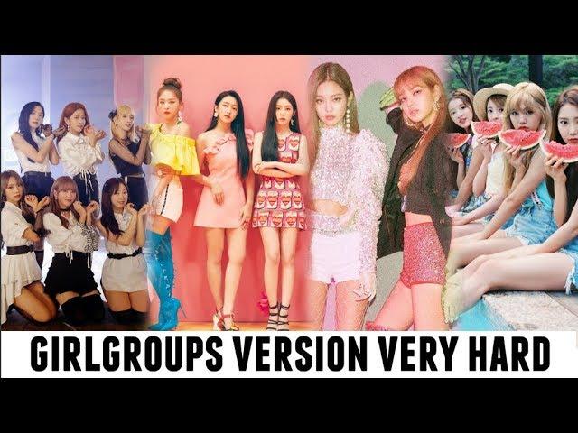 KPOP TRY NOT TO SING very hard - girlgroups version