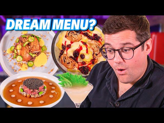 Can we Create Chef Ben's Dream Menu from just 13 Questions?