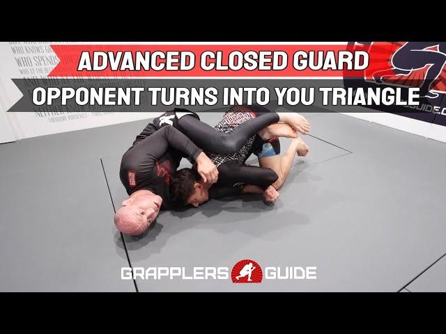 Advanced Closed Guard Course - Opponent Turns Into You To Triangle Control by Dan Covel - BJJ