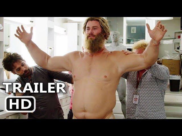 AVENGERS ENDGAME "Becoming Fat Thor" Behind the Scenes Bonus Clip (2019) Chris Hemsworth Move HD