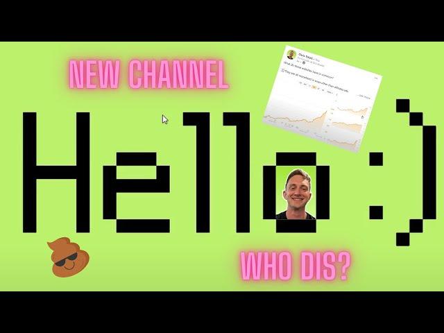 Chris Tzitzis NEW CHANNEL - SEO, Digital Marketing, AI, and More - Experiments, Case Studies, News