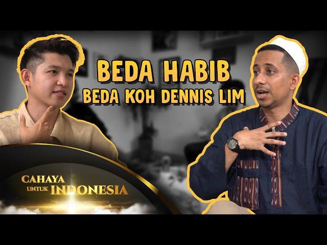 Habib Jafar dan Koh Dennis Punya Cara Pandang Berbeda