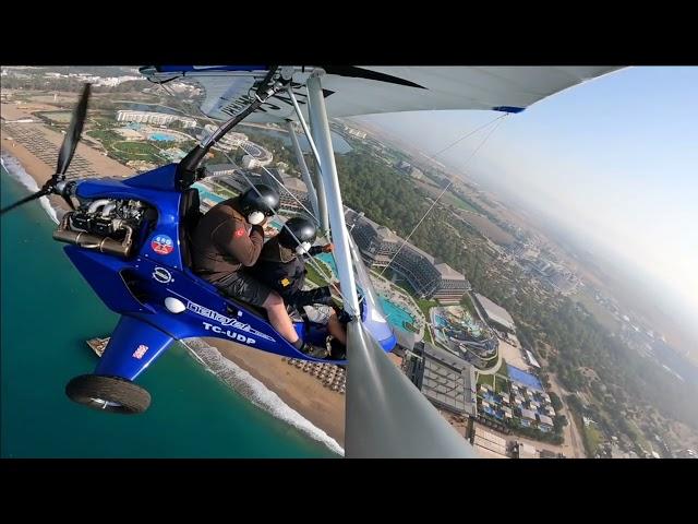 Microlight Fly in Safari Manavgat Side Ancient Theater Tour 2024