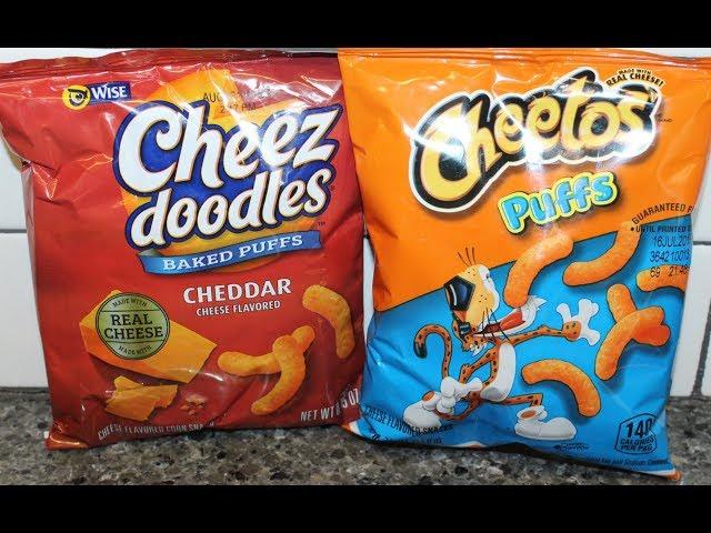 Wise Cheez Doodles vs Frito Lay Cheetos Puffs Blind Taste Test