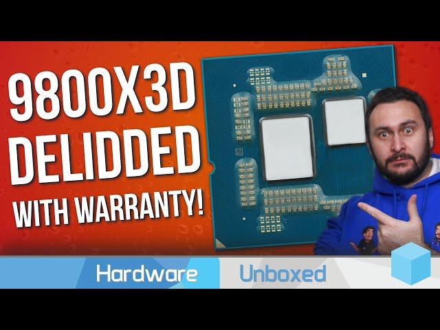 Direct-Die Cooling: 9800X3D, Thermal Grizzly, Computex 2025