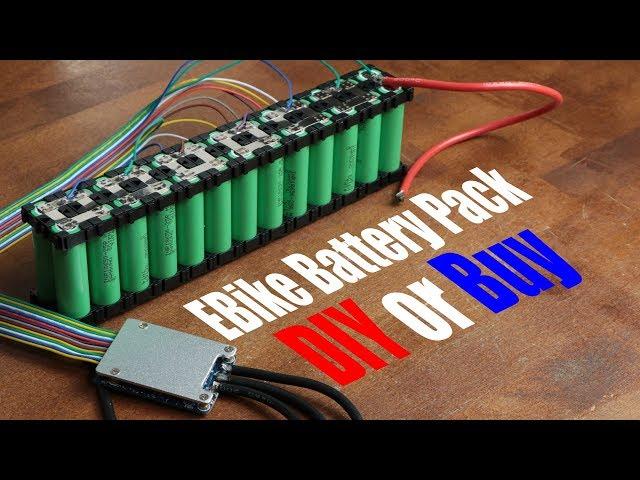 EBike Battery Pack || DIY or Buy || Electric Bike Conversion (Part 2)