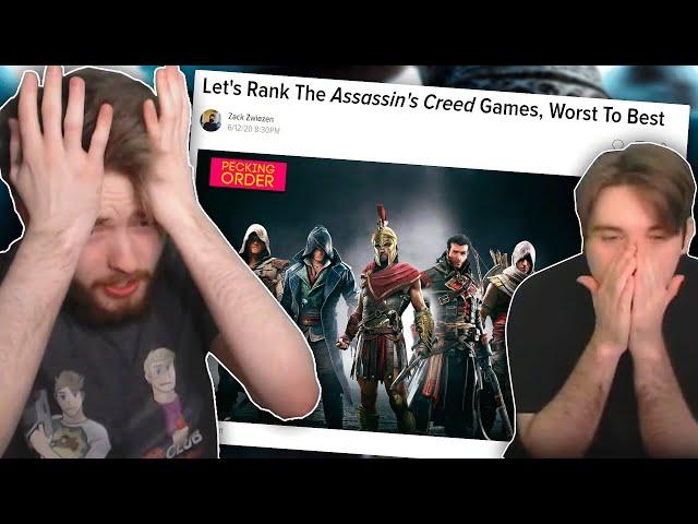 Kotaku's Assassin's Creed Ranking BROKE US