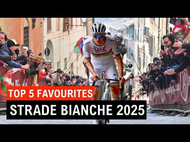 Strade Bianche 2025: Top 5 Favourites - Can Anyone CHALLENGE Tadej Pogačar?