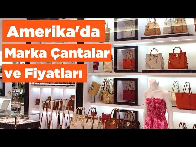 Amerika'da Marka Çantalar ve Fiyatları: Guess, Calvin Klein, Tommy, Coach