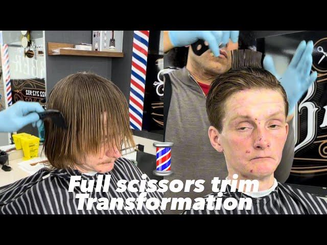 Men’s hair transformations #tutorial #learning #transformation #hair #hairloss #barbershop #cardiff