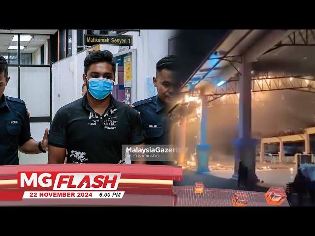 Didakwa Sebabkan Dewan Awam Terbakar #MGFlash