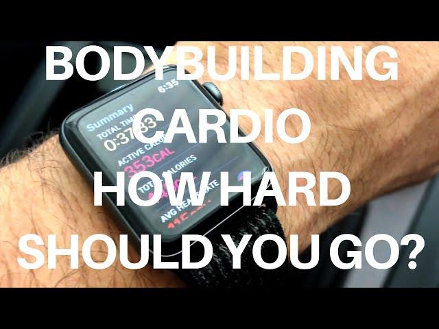 BODYBUILDING CARDIO HOW HARD SHOULD YOU GO?